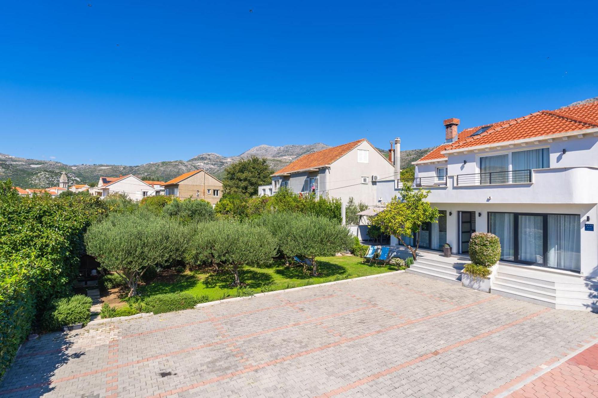 Villa Lemon Garden - Apartment In Dubrovnik Mlini Exteriör bild