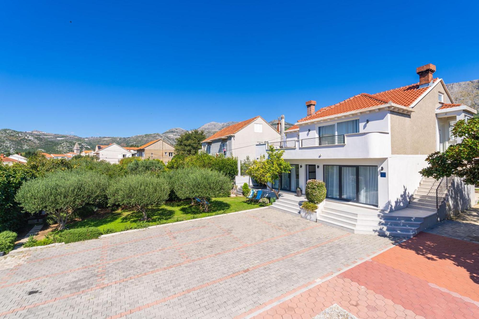 Villa Lemon Garden - Apartment In Dubrovnik Mlini Exteriör bild